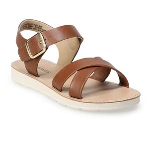Brown Girls' Sandals